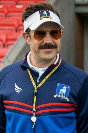 Men's Ted Lasso Jason Sudeikis Jacket on Sale Football Jacket fashion wear