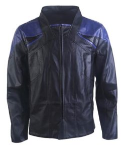 Season 3 Star Trek Picard Men's Leather Field Jacket
