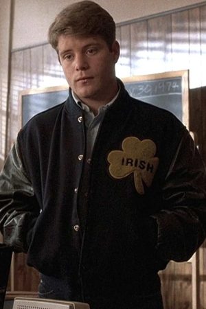 University Of Notre Dame Rudy Irish Bomber Jacket Sale UK USA Free Shipping