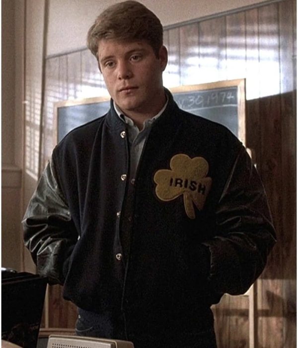 University Of Notre Dame Rudy Irish Bomber Jacket Sale UK USA Free Shipping