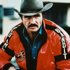 Vintage Celebrity Burt Reynolds Smokey and the Bandit Leather Jacket Biker Sale UK USA France