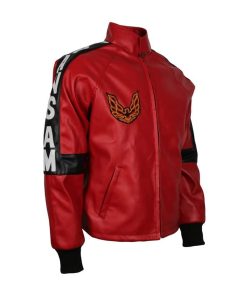 Vintage Celebrity Burt Reynolds Smokey and the Bandit Leather Jacket Biker on Sale Halloween