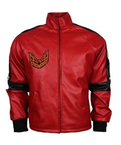 Vintage Celebrity Burt Reynolds Smokey and the Bandit Leather Jacket Black Friday Sale Gifts for Him