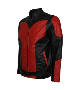 Scott Lang Paul Rudd Leather Jacket Ant Man Costume Gift for Him Boys Cosplay