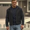Alan Ritchson Jack Reacher Black Cotton Jacket