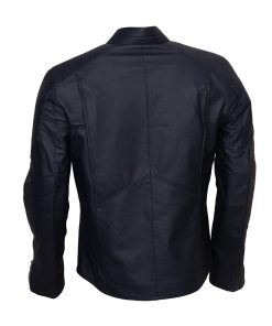 Clark Kent Man Of Steel Blue Superman Leather Jacket Costume Gift for Him Halloween Cosplay