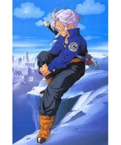 Dragon Ball Z Future Trunks Capsule Corp Blue Jacket
