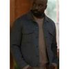 Evil TV Series Mike Colter Gray Wool Jacket