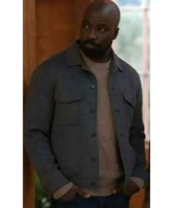 Evil TV Series Mike Colter Gray Wool Jacket
