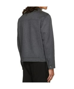 Evil TV Series Mike Colter Gray Wool Jacket Free Shipping