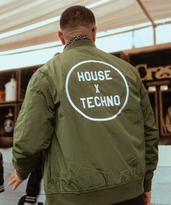 House X Techno CRSSD Festival Bomber Jacket