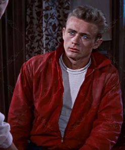 James Dean Rebel Without A Cause Red Cotton Jacket Gifts for Him