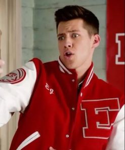 Elton John High School Musical Varsity Wool Letterman Jacket Free Shipping UK USA Canada