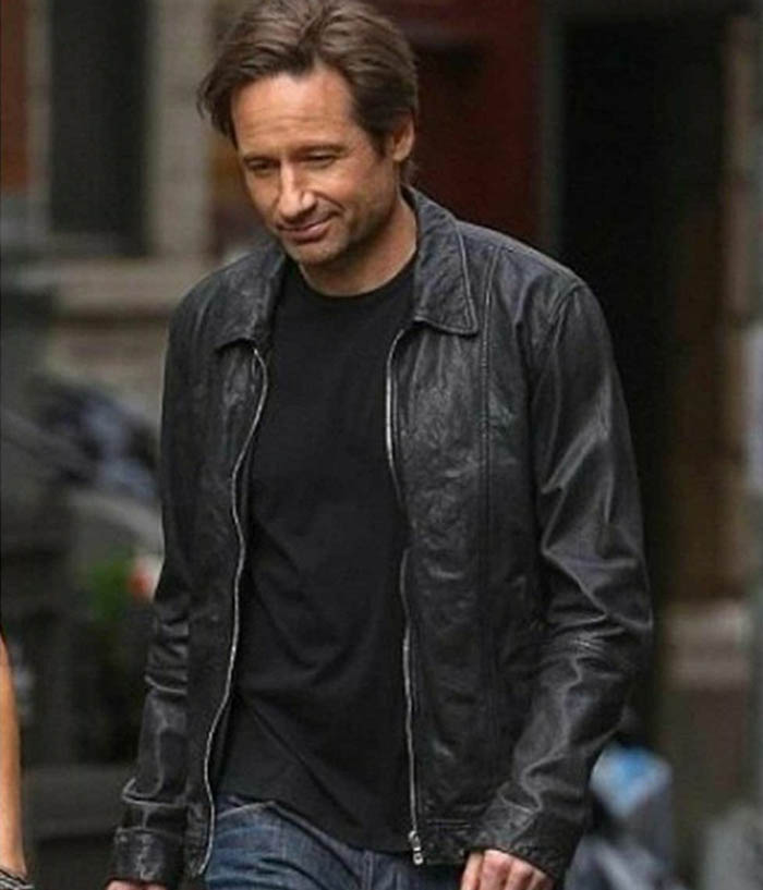 Men's Hank Moody TV Series Californication Leather Jacket