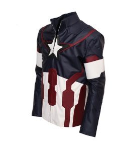 Age Of Ultron Captain America Leather Jacket Avengers Costumes