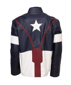 Age Of Ultron Captain America Leather Jacket Avengers Costumes for cosplay on Sale for Comic Con