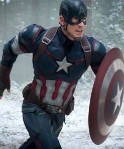 Age Of Ultron Captain America Leather Jacket Avengers Costumes2