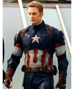 Age Of Ultron Captain America Leather Jacket Avengers Costumes3