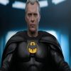 Michael Keaton Batman Black Leather Jacket Costume Hot Sale