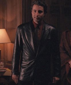 Andy Garcia The Godfather Vintage Mens Leather Coat