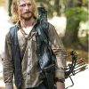 Austin Amelio The Walking Dead Black Leather Vest