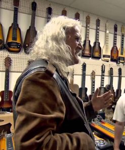 Billy Connolly Route 66 Biker Leather Jacket Motorcycle herren jacke