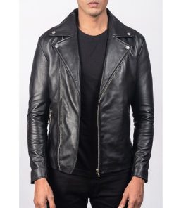 Black Brando Biker Vintage Leather Mens Jacket Shop now Winter Sale