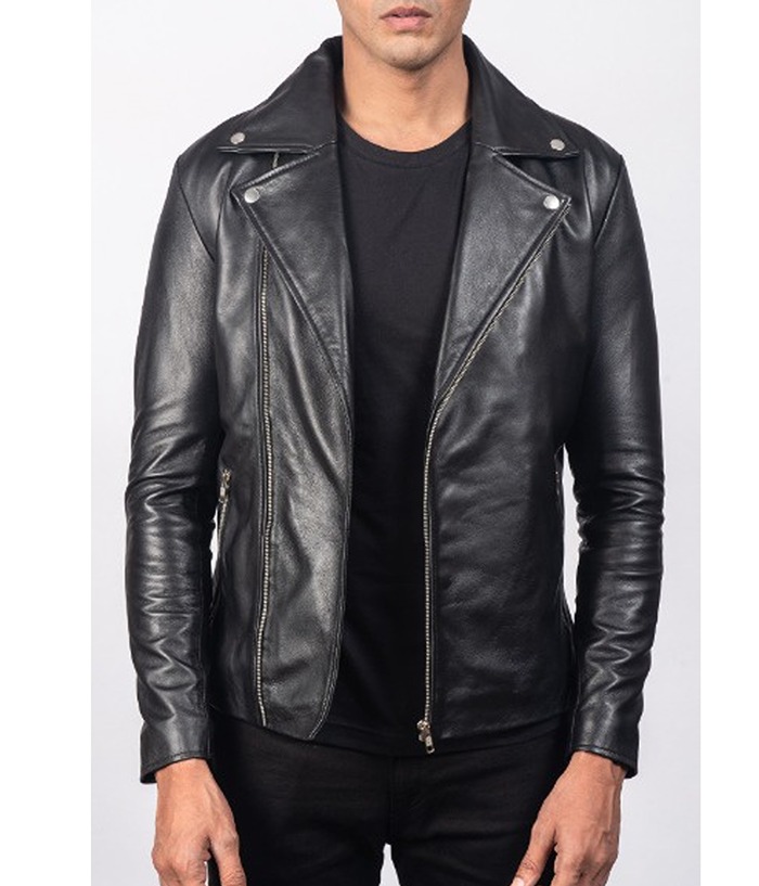 Black Brando Biker Vintage Leather Mens Jacket Shop now Winter Sale