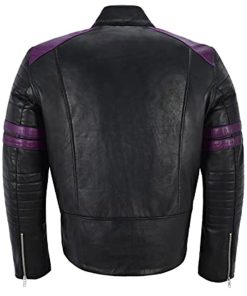 Cafe Racer Men's Vintage Black Motorcycle Leather Jacket Shop now UK USA Canada