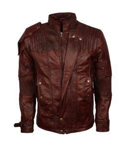 Chris Pratt Guardians Of The Galaxy Starlord Leather Jacket