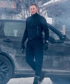 Daniel Craig Spectre 007 James Bond Bomber Jacket Christmas Sale Winter