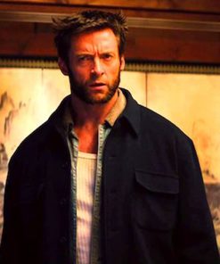 Deadpool And Wolverine Logan Black Wool Jacket