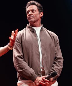 Deadpool and Wolverine Hugh Jackman Brown Cotton Jacket Free Shipping UK USA Canada