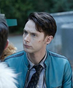 Dirk Gently's Holistic Detective Agency Blue Leather Jacket TV Series