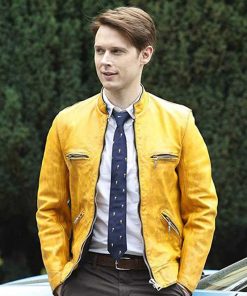 Dirk Gently's Holistic Detective Agency Yellow Leather Jacket
