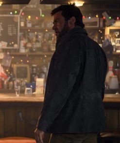 Hugh Jackman Deadpool and Wolverine Brown Leather Jacket Halloween Sale