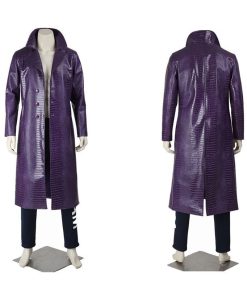 Jared Leto Suicide Squad Joker Coat Costume Free Shipping UK USA Canada