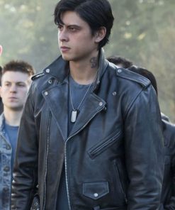 Mens Riverdale Southside Serpents Leather Biker Jacket