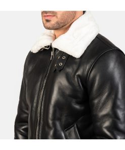 Men's Winter B3 Bomber Aviator Shearling Leather Jacket Easter Sale