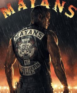 Michael Irby Mayans M.C Biker Leather Motorcycle Vest USA UK Free Shipping