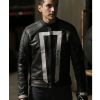 Robbie Reyes Ghost Rider Black Leather Jacket