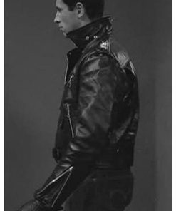 Rod Serling The Twilight Zone Black Leather Jacket Friday sale