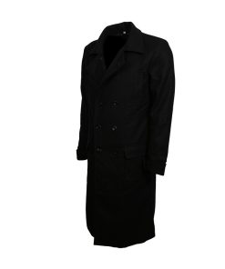 Sherlock Holmes Benedict Cumberbatch Trench Wool Coat Free Shipping USA UK Europe
