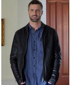 The Wedding Cottage Brendan Black Biker Jacket Shop now