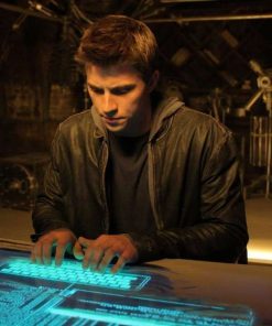 Tron Legacy Sam Flynn Brown Leather Jacket Celebrity Style