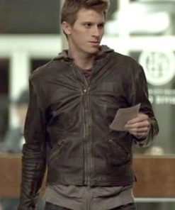 Tron Legacy Sam Flynn Brown Leather Jacket Free Shipping UK USA Europe