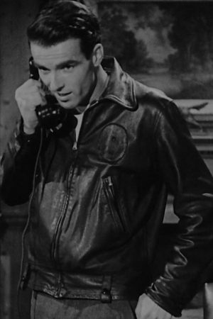 A Place in the Sun Montgomery Clift Vintage Leather Jacket