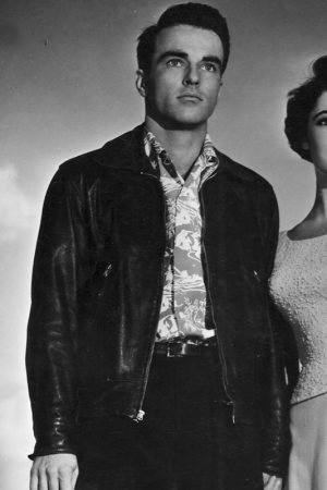 A Place in the Sun Montgomery Clift Vintage Leather Jacket Buy now