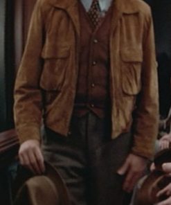 Andy Garcia The Untouchables Suede Leather Jacket Halloween Sale