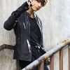 BTS Jungkook Black Leather Biker Jacket